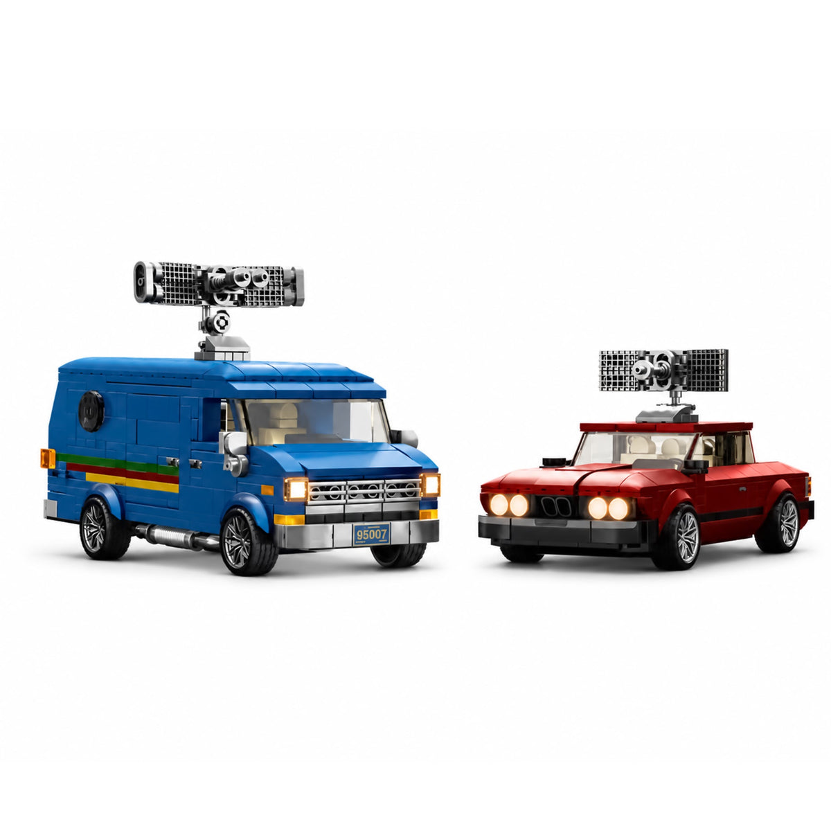 Set Cazadores de Señales | Dúo de Vigilancia de los 80 (1060 PIEZAS)