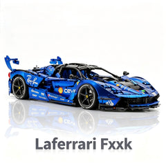 1:8 The Ultimate Italian Hybrid Hypercar EVO | Electric Sapphire Blue Custom Edition (4058PCS)