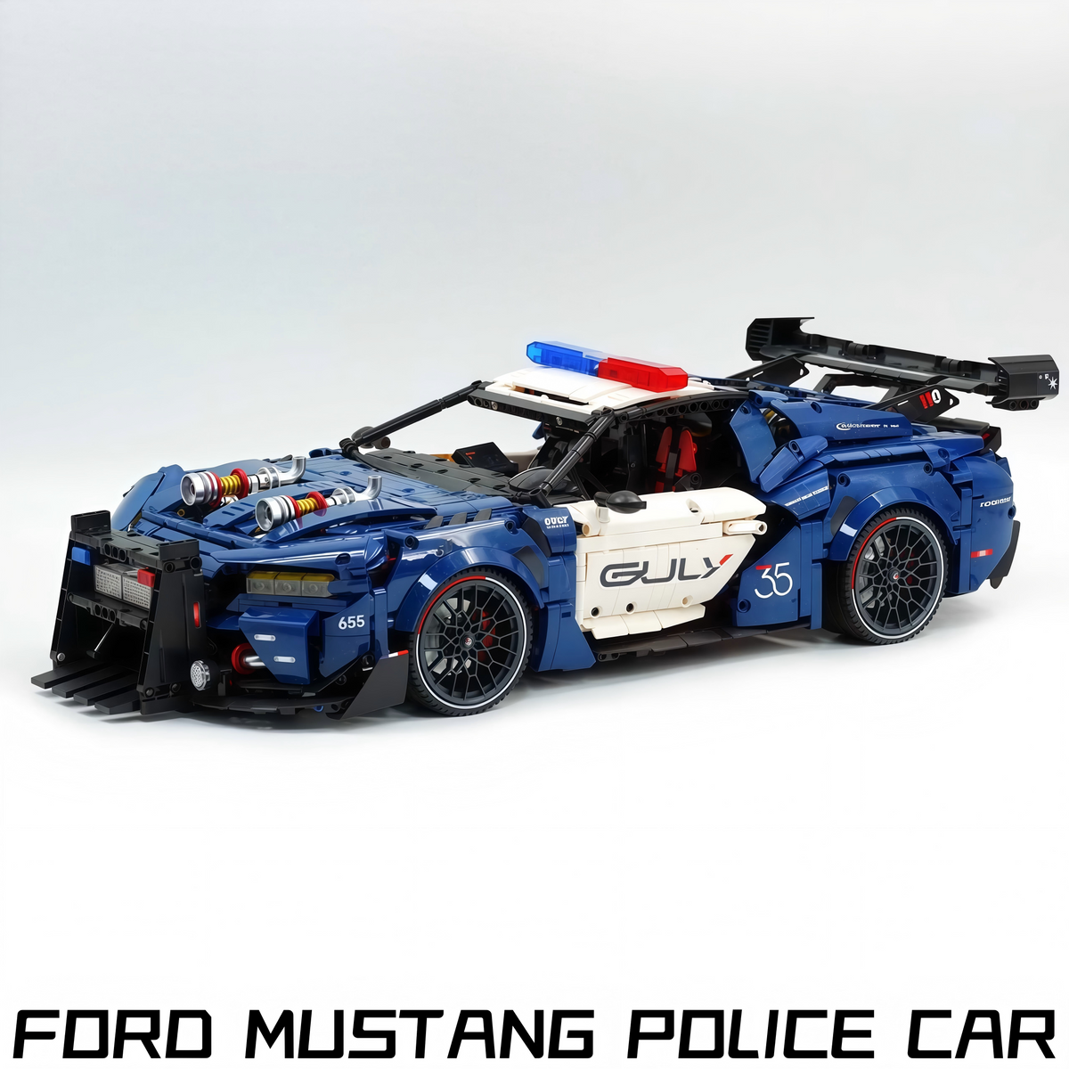 1:8 Ford Mustang Police Car | The Ultimate RC Collector’s Item (3975 PCS)