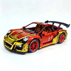 Enlace de versión personalizada - Juego de Porsche GT3 con la librea "Iron Man" personalizada a escala 1:8