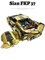 1: 8 Gold Lamborghini Sian Collector's Edition (3955 Pcs) - BAV BRICK