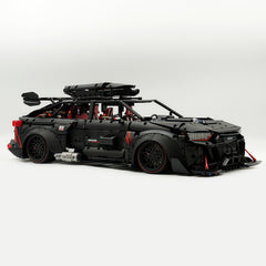 1:8 Audi RS6 Quattro Widebody Wagon | Matte Black Power | 4189+ PCS