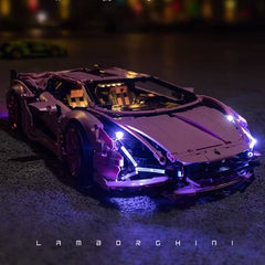 1: 8 Pink Lamborghini Sian Special Edition (3696 PCS)
