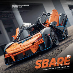 1: 8 Mclaren Sabre Supercar, Aerodynamic Brilliance (3862 PCS)