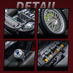 The Ultimate Gun Grey Porsche 918, Two interior designs, Three wheel designs – mix and match as you like.(1972 PCS)