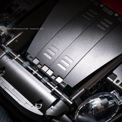 The Ultimate Gun Grey Porsche 918, Two interior designs, Three wheel designs – mix and match as you like.(1972 PCS)