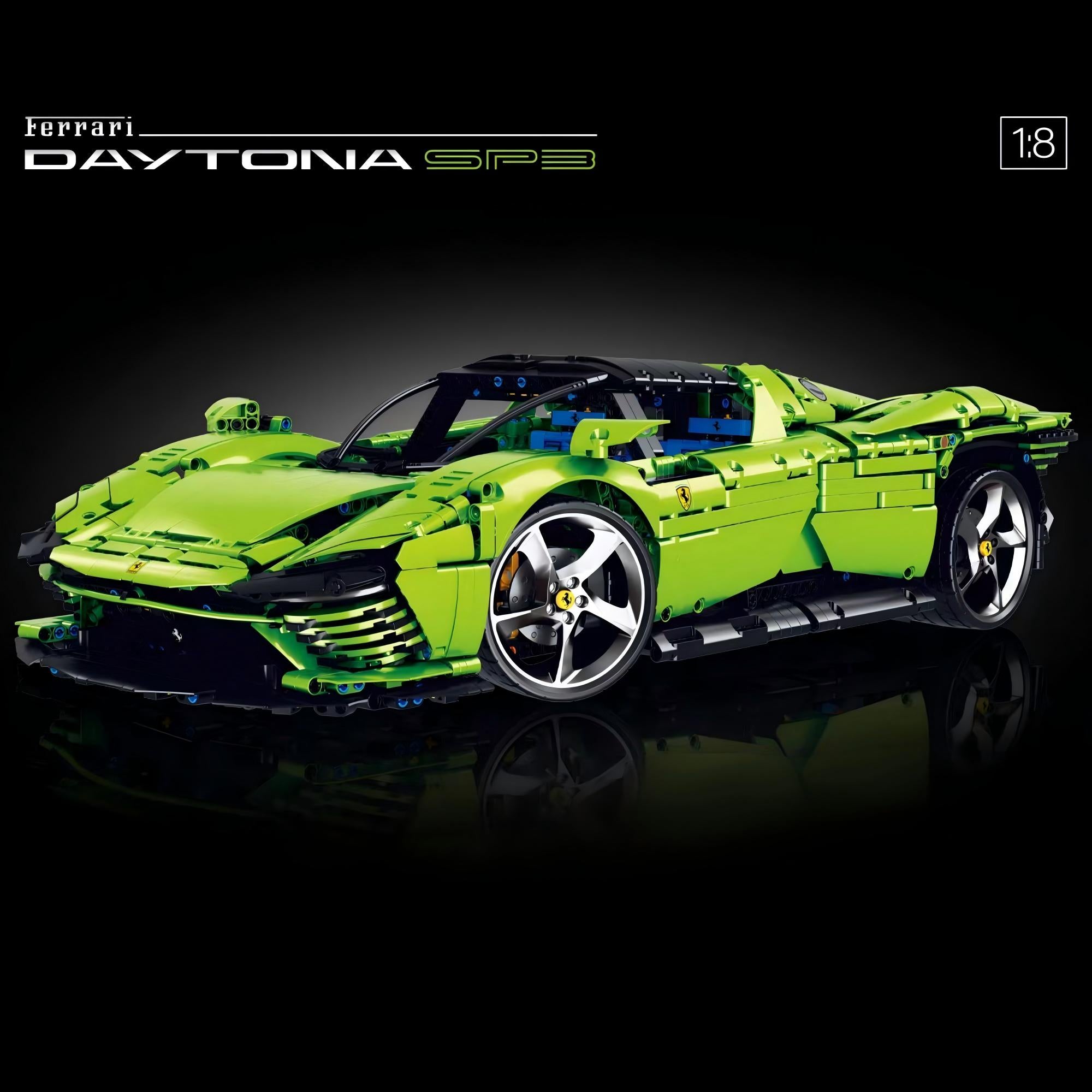 1: 8 Ferrari Daytona SP3 Supercar (3778 PCS) - BAV BRICK