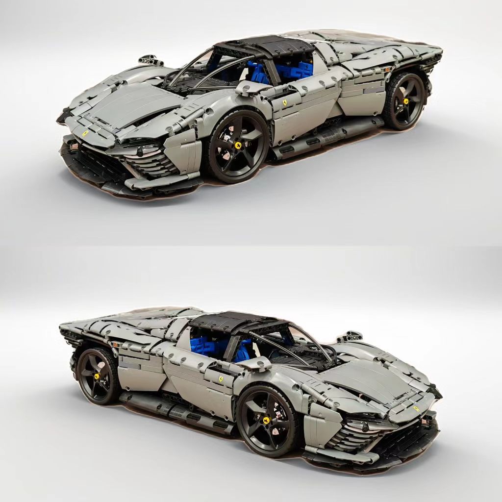 1: 8 Ferrari Daytona SP3 Supercar (3778 PCS) - BAV BRICK