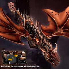 Mechanical Vermithor Set | Legendary Dragon Display Model (1271 PCS)
