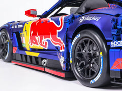 1:8 Mercedes‑AMG GT3 “Verstappen Tribute” Custom Matte Blue Edition | Built on CaDA Master (5466+ PCS)