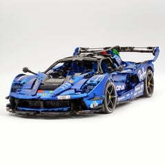 1:8 The Ultimate Italian Hybrid Hypercar EVO | Electric Sapphire Blue Custom Edition (4058PCS)