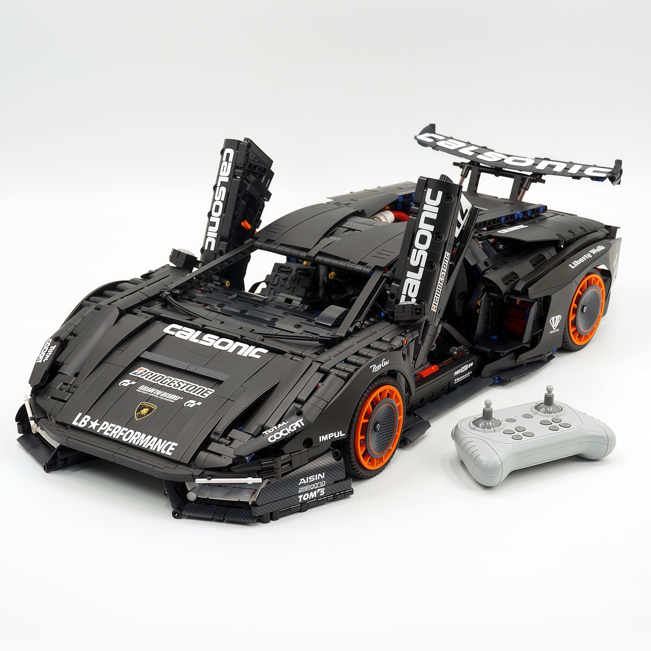 1:8 Lamborghini Countach Matte Black | 2025 Limited Edition (3883 PCS) - BAV BRICK