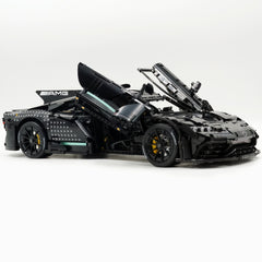 1: 8 Mercedes AMG ONE Pearlescent Black Limited Edition, Fully Detailed Simulation, The Ultimate Collectible (3295 Pcs)