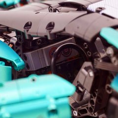 1:8 The Ultimate Ajlani Drakuma | Customized Barrel-Plated Emerald V8 Concept Hypercar (3920+ PCS)