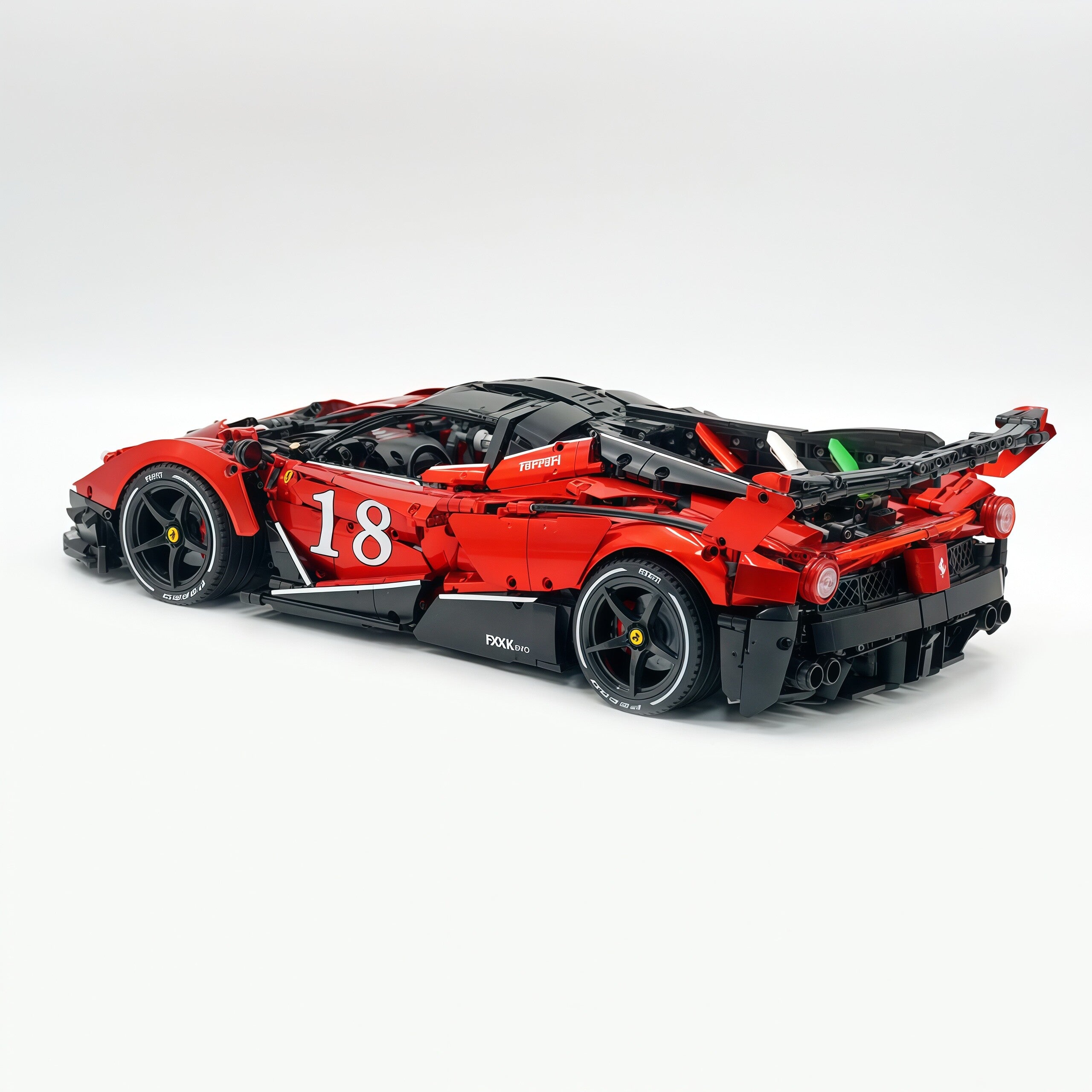 1:8 The Ultimate Italian Hybrid Hypercar EVO | Pearl Red Painting Italian Flagship (4058PCS) - BAV BRICK