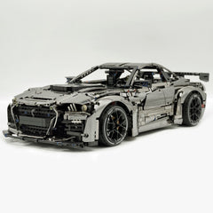 1: 8 Ford Shelby GT500, Matte Black Customized Version (3400PCS) - BAV BRICK