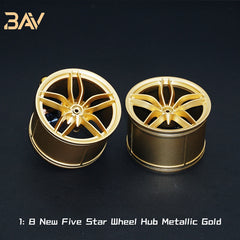 1:8 Custom Wheels, Suitable for All 1:8 Supercars (4-pack)