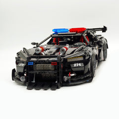 1:8 American Muscle Police Car Pearlescent Black Limited Edition | The Ultimate RC Collector’s Item (3975 PCS)