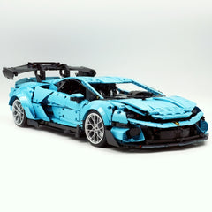 1:8 Lamborghini Temerario | Full-Function RC Hypercar | UV Sky Blue Custom Edition (3601 PCS)