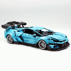 1:8 Lamborghini Temerario | Full-Function RC Hypercar | UV Sky Blue Custom Edition (3601 PCS)