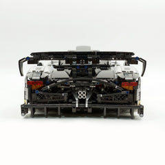 1:8 Pagani Zonda R | Sliver Paint Italian Hypercar (3300+ PCS)