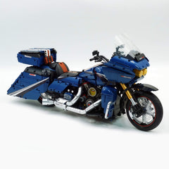 1:5 Harley-Davidson Street Glide Motorcycle | Glossy Starry Sky Blue Painted Edition(2410 PCS) - BAV BRICK