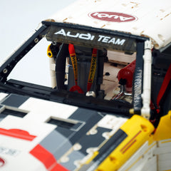 1: 8 Audi Rally Quattro S1 Group B 1984, Genuine Authorization (3887+Pcs)