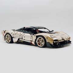 El superdeportivo Pagani Utopia definitivo a escala 1:8 | Edición limitada V12 italiano exótico dorado champán (3314 piezas)