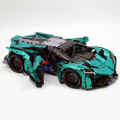 1:8 The Ultimate Ajlani Drakuma | Customized Barrel-Plated Emerald V8 Concept Hypercar (3920+ PCS)