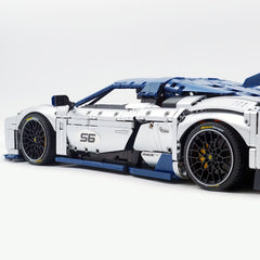 1:8 The Ultimate FERRARI F80 | Remote Controlled V6 Prancing Horse Hypercar | Silver Limited Edition (3998pcs)