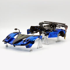 1:8 Pagani Zonda R | Mirror Sapphire Blue Paint Italian Hypercar (3300+ PCS)