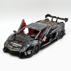 1:8 Lamborghini Aventador SVJ LBWK | Electroplated Black Custom Bull Widebody Supercar (4990+ PCS)（副本）