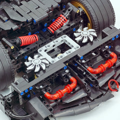 1:8 Pagani Zonda R | Matte Black Paint Italian Hypercar (3300+ PCS)