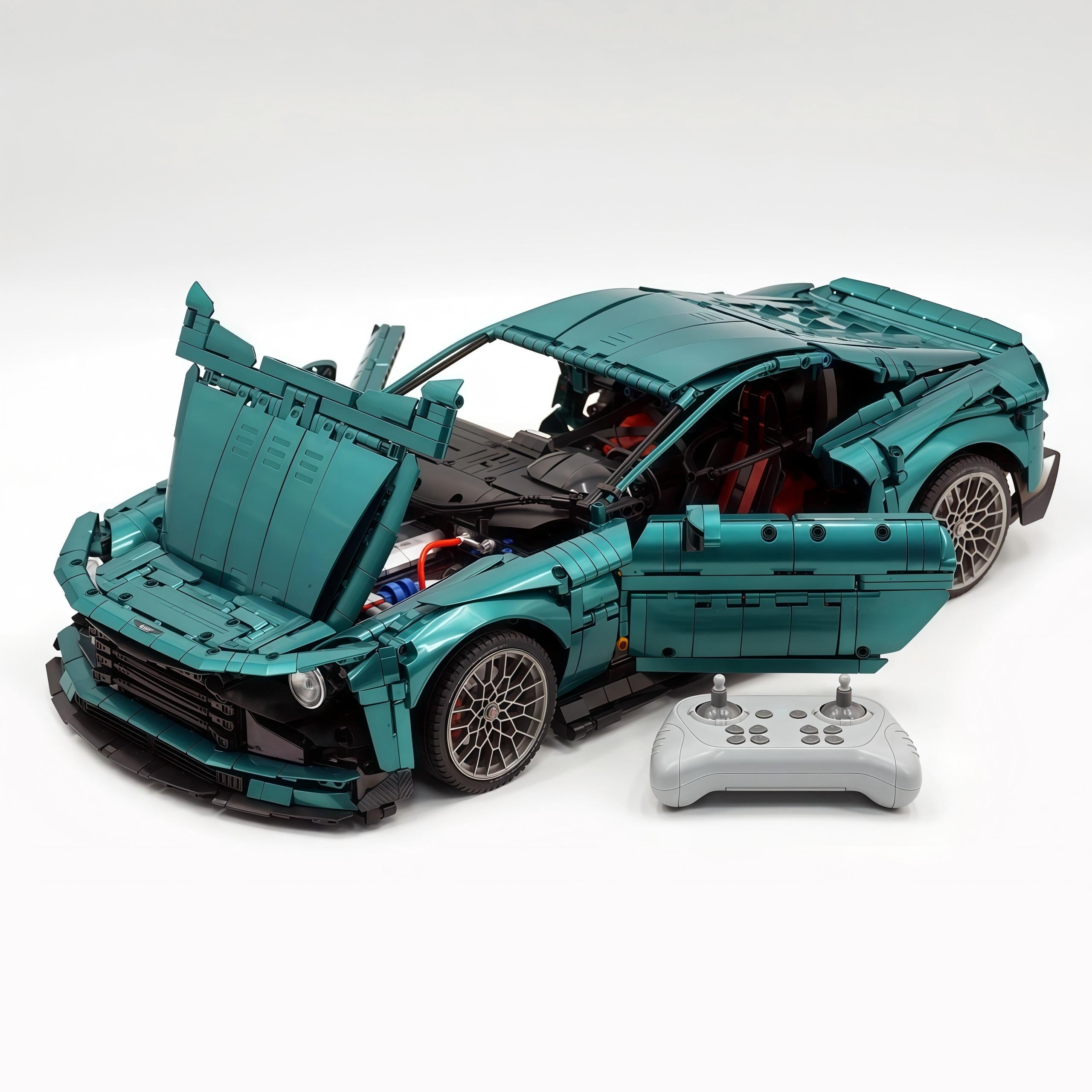 1:8 Aston Martin Valour | RC British Hypercar | Emerald Green Pearlescent Paint Edition (3828 PCS) - BAV BRICK