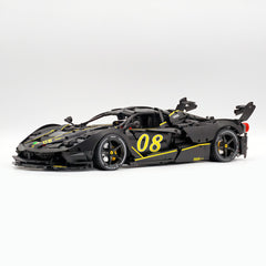 1:8 The Ultimate Italian Hybrid Hypercar EVO | Matte Black Painting Italian Flagship (4058PCS)