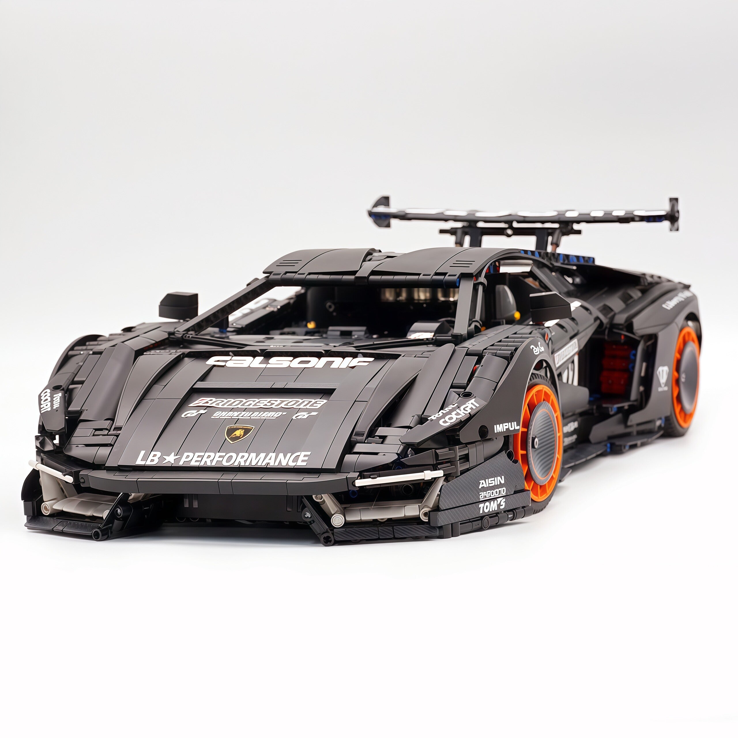 1:8 Lamborghini Countach Matte Black | 2025 Limited Edition (3883 PCS) - BAV BRICK
