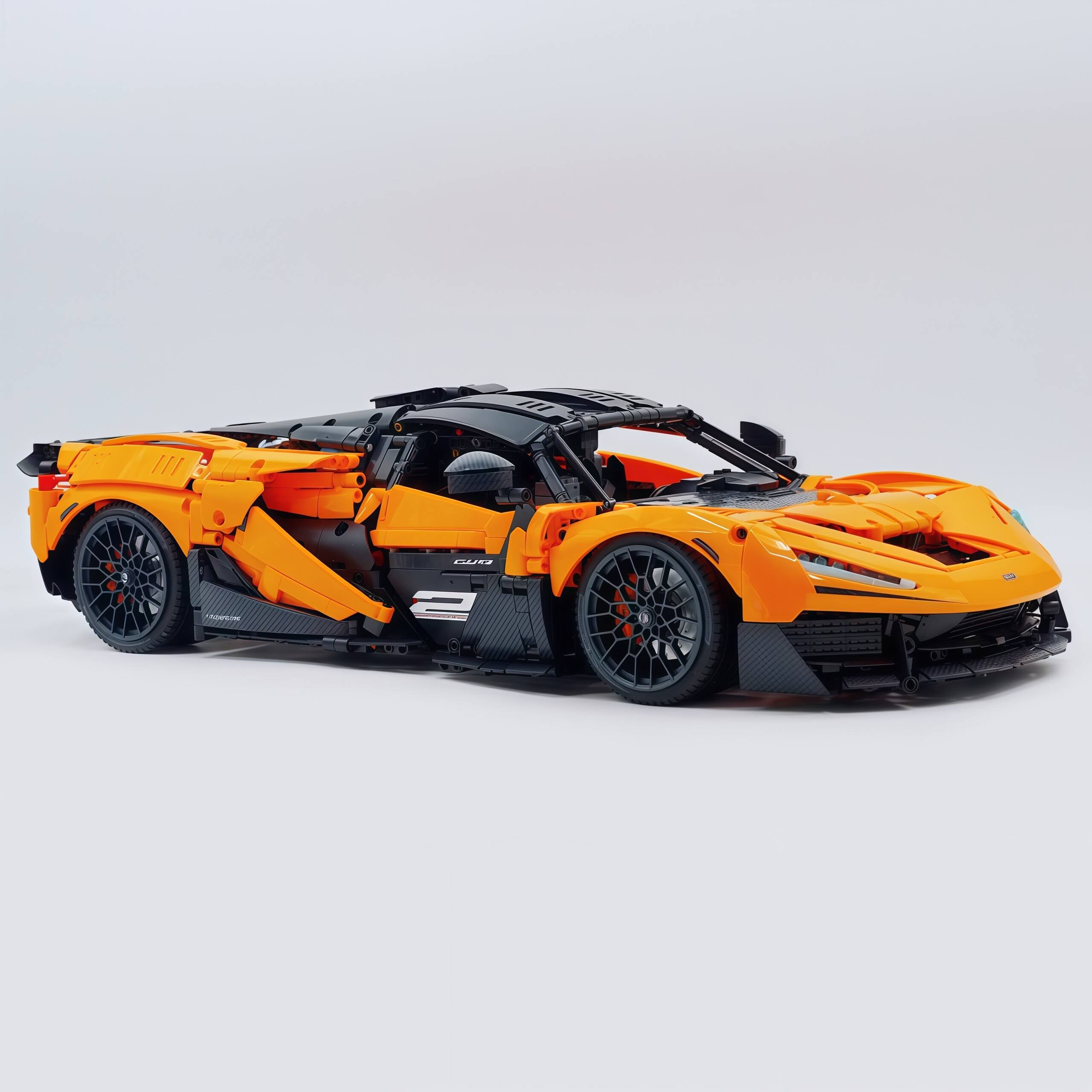 1:8 McLaren Streamer Orange Limited Edition (3466+ PCS) - BAV BRICK