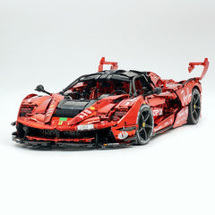 1:8 The Ultimate Italian Hybrid Hypercar EVO | Mirror Blood Red Paint Custom Edition (4058PCS)