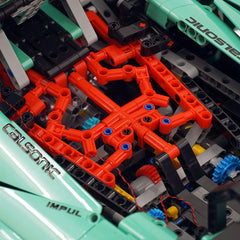 1:8 Lamborghini Aventador SVJ LBWK | Baked Enamel Mint Green Limited Bull Widebody Supercar (4990+ PCS)