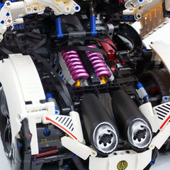 1:8 Devel sixteen V16 | Officially licensed (4016PCS) - BAV BRICK