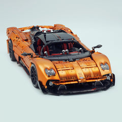 El superdeportivo Pagani Utopia definitivo a escala 1:8 | Edición limitada V12 italiano exótico dorado champán (3314 piezas)
