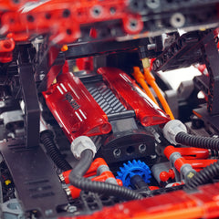1:8 The Ultimate Italian Hybrid Hypercar EVO | Pearl Red Painting Italian Flagship (4058PCS) - BAV BRICK