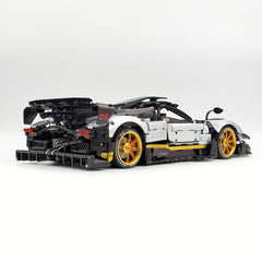 1:8 Pagani Zonda R | Sliver Paint Italian Hypercar (3300+ PCS)