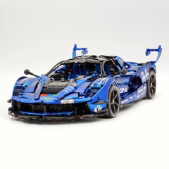 1:8 The Ultimate Italian Hybrid Hypercar EVO | Electric Sapphire Blue Custom Edition (4058PCS)