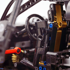 1:8 Pagani Zonda R | Matte Black Paint Italian Hypercar (3300+ PCS)