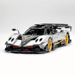 1:8 Pagani Zonda R | Sliver Paint Italian Hypercar (3300+ PCS)