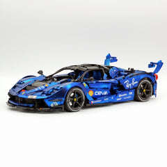 1:8 The Ultimate Italian Hybrid Hypercar EVO | Electric Sapphire Blue Custom Edition (4058PCS)