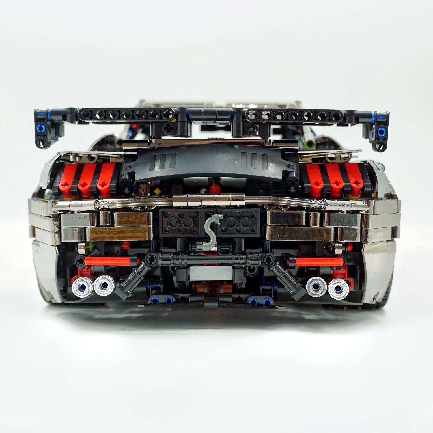 1: 8 Ford Shelby GT500, Matte Black Customized Version (3400PCS) - BAV BRICK