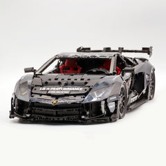 1:8 Lamborghini Aventador SVJ LBWK | Electroplated Black Custom Bull Widebody Supercar (4990+ PCS)（副本）