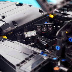 1:8 Aston Martin Valkyrie LM | Remote Controlled 24h British Hypercar | Green Custom Edition(3069pcs) - BAV BRICK